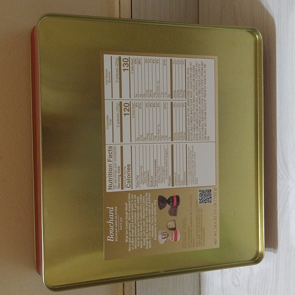 Bouchard Belgian Chocolatier Christmas Storage, Organizer, Container - Picture 2 of 3